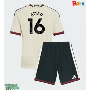 Manchester United Amad Diallo #16 Replika Babytøj Tredje sæt Børn 2026-27 Kortærmet (+ Korte bukser)
